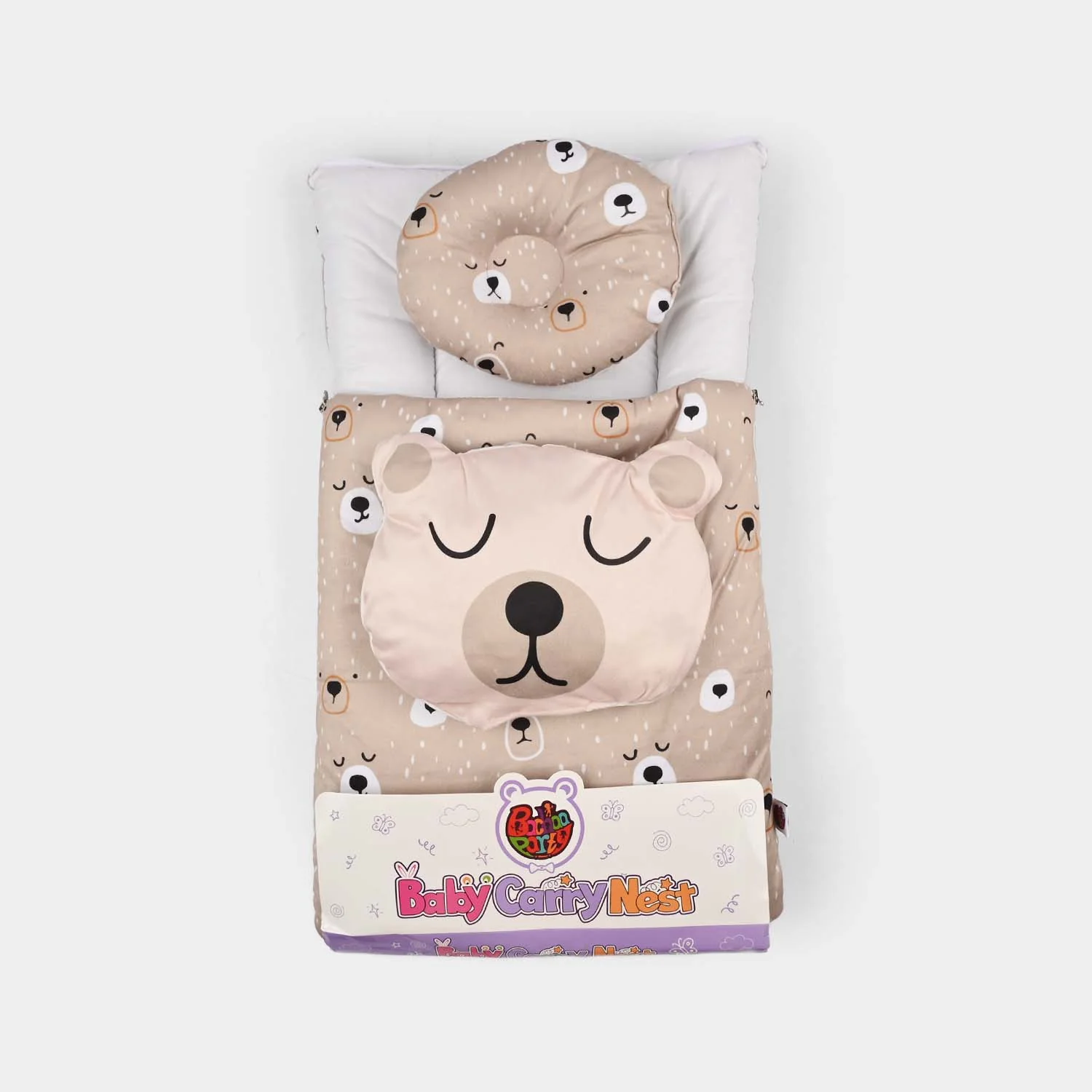 Baby Carry Nest With Head Pillow - Image 4