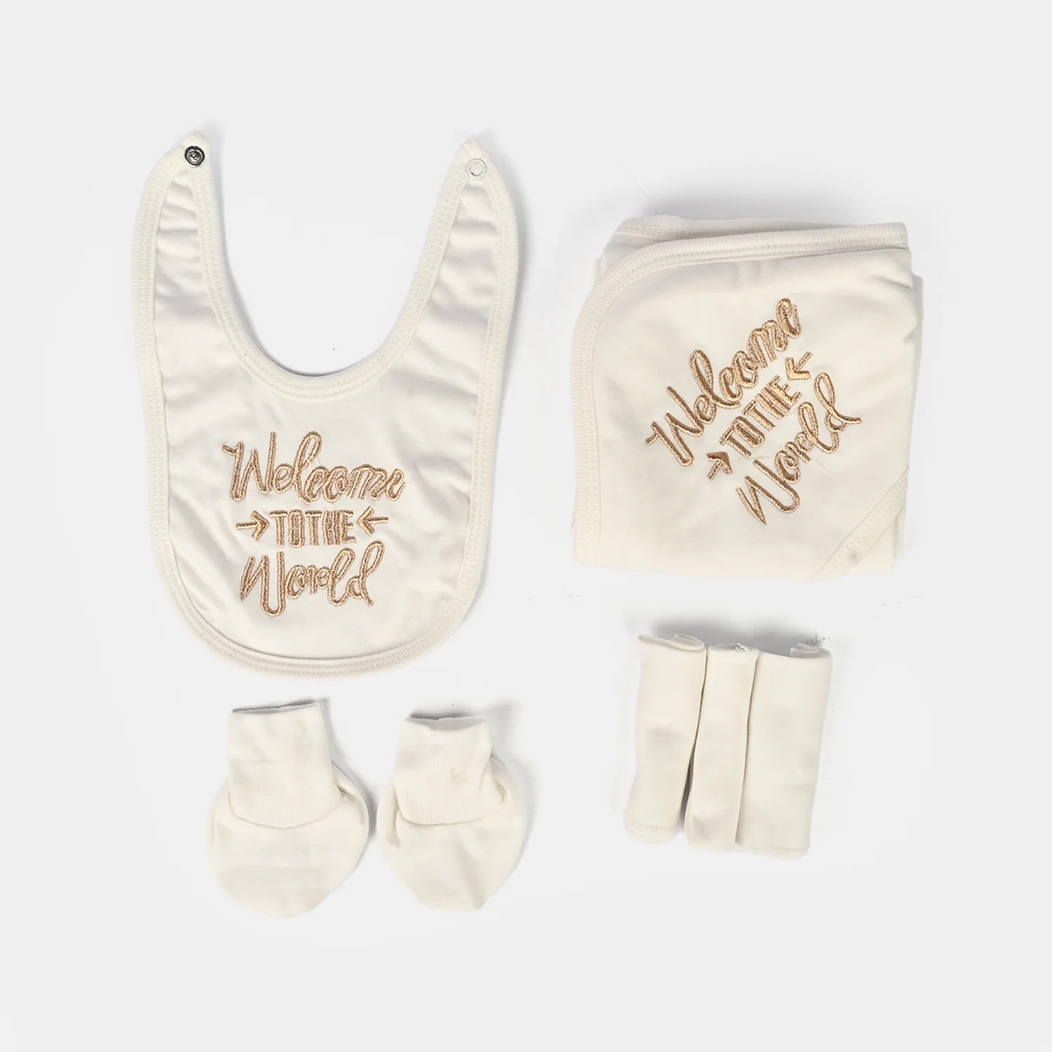 Baby Starter Set 10 Pcs Welcome Golden - Image 4
