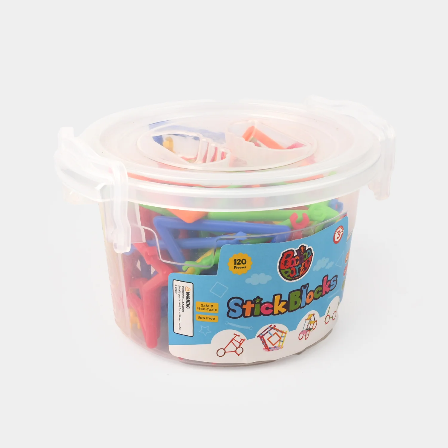 Stick Building Blocks -120 PCS Set - Image 2