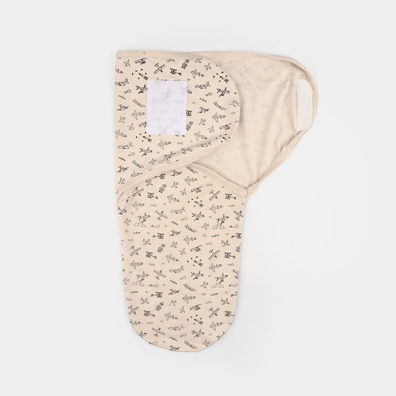 Baby Swaddle with Cap & Mittens Set - Image 2