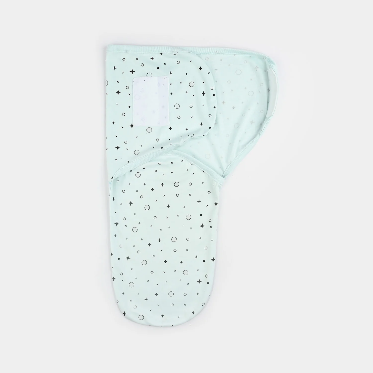 Baby Swaddle with Cap & Mittens Set - Image 2