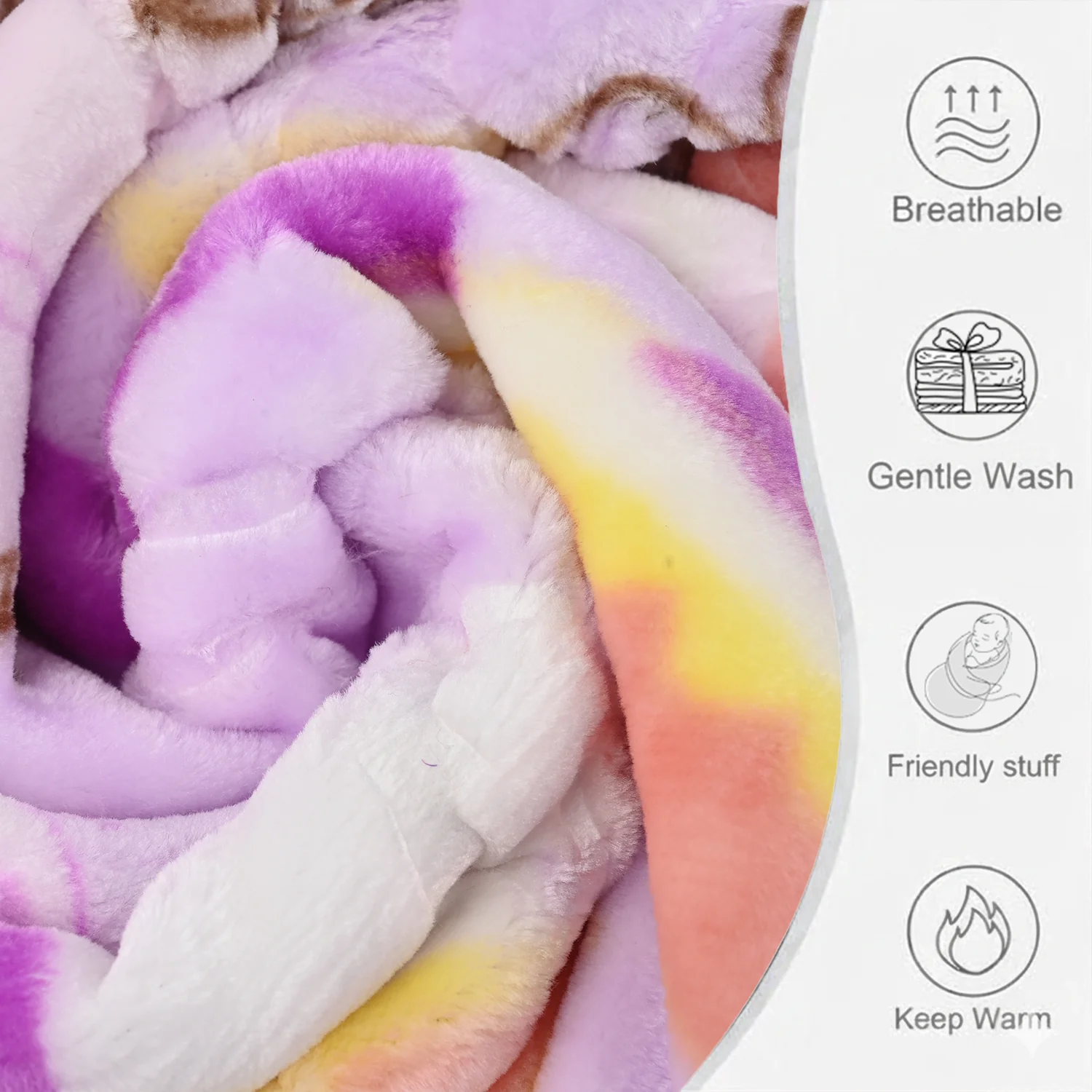 Baby Blanket Embossed Design | 80x110 - Image 2