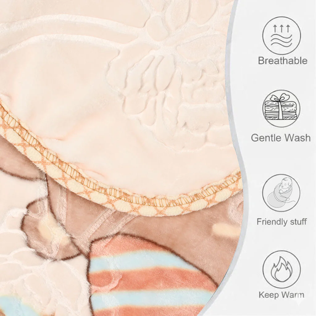 Soft Baby Blanket 80x110 - Image 2
