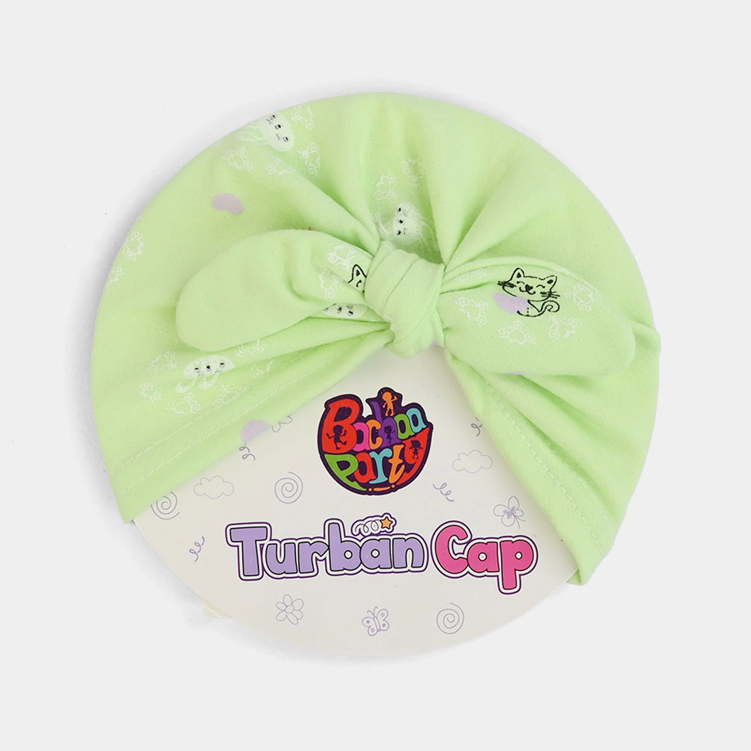 BABY TURBAN CAP/HAT | 3M+ - Image 3