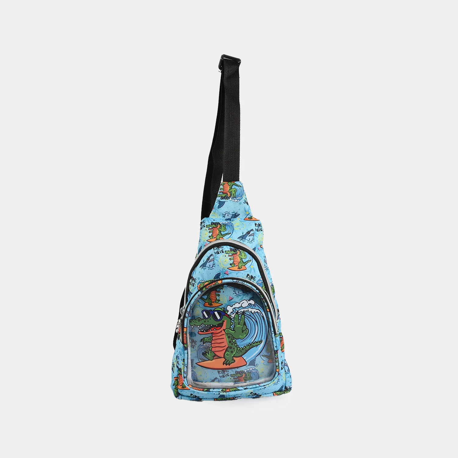 Printed Cross Body Bag - Image 4