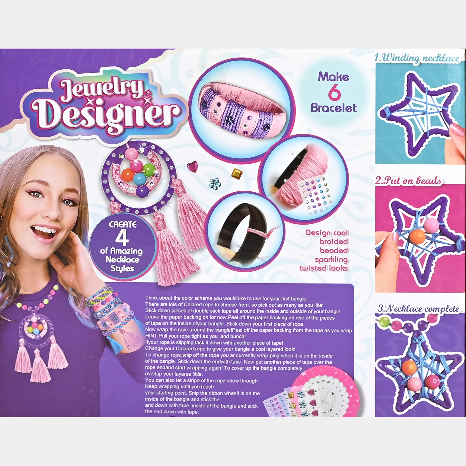 Bracelet Making Set For Girls - Image 4