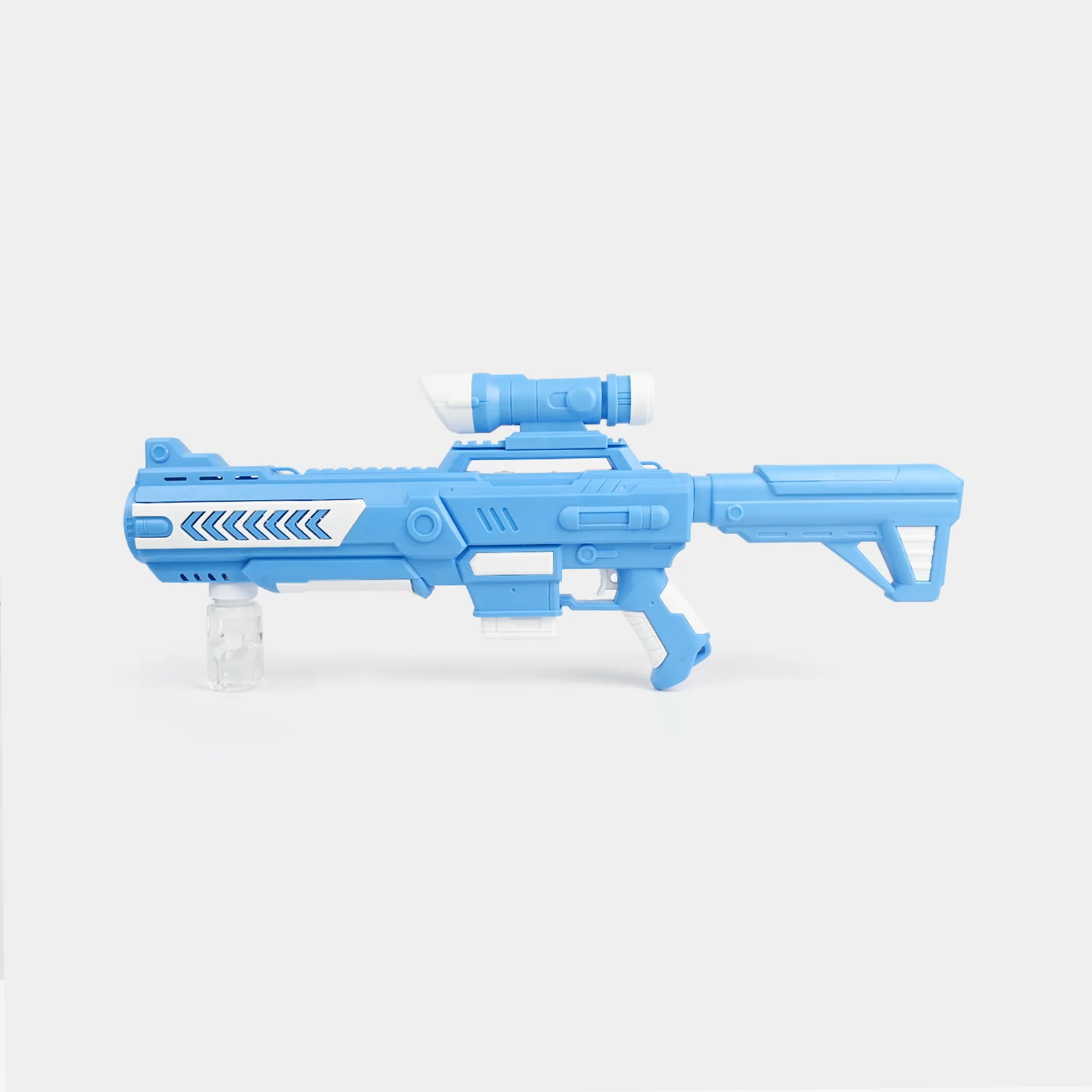Electric One-Button Automatic Bubble Machine Blaster with Light - Image 4