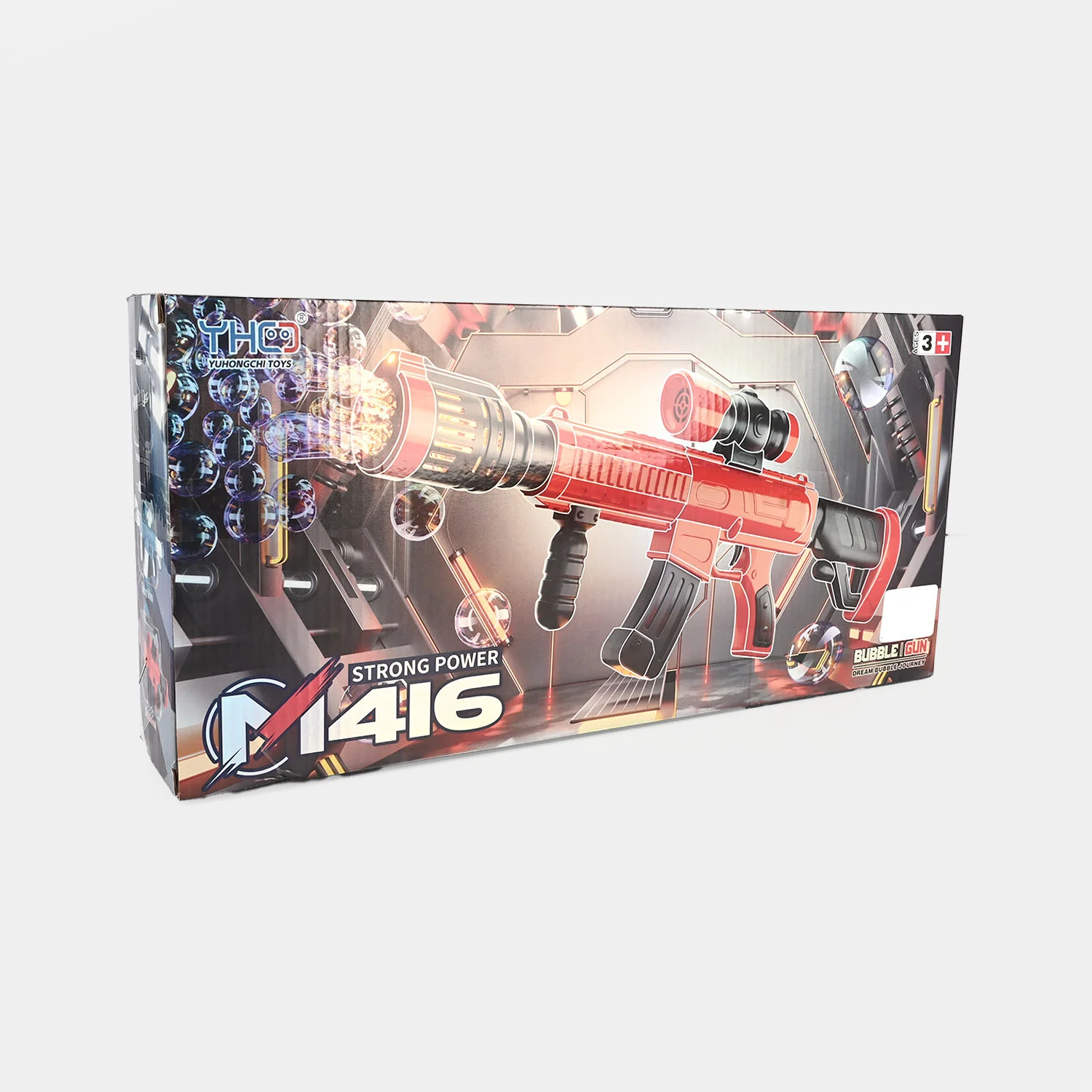Strong Power M416 Bubble Blowing Blaster Toy for Kids - Image 3