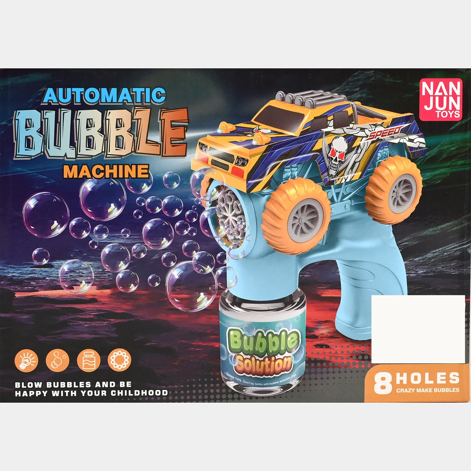 Bubble Blaster Target Toy with Light for Kids - Image 8
