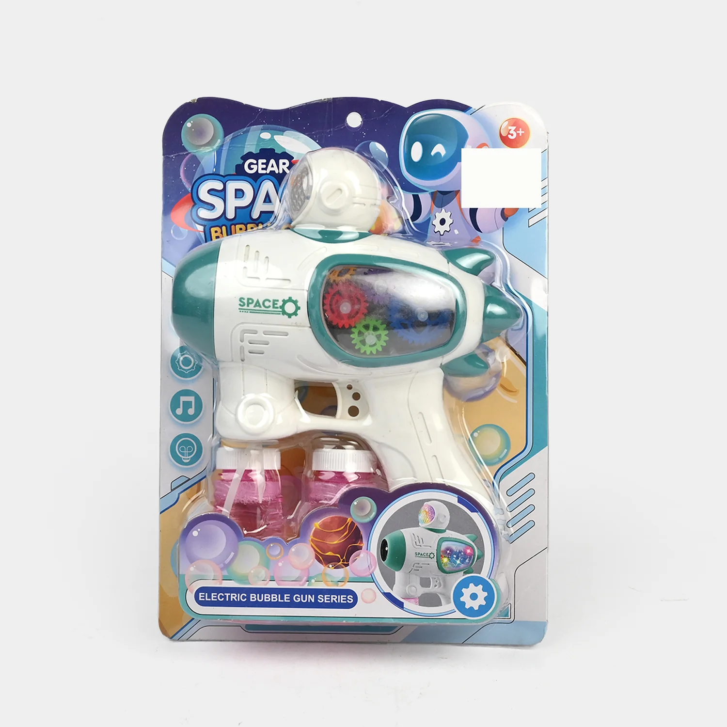 Bubble Blaster Target Toy with Light for Kids - Image 3