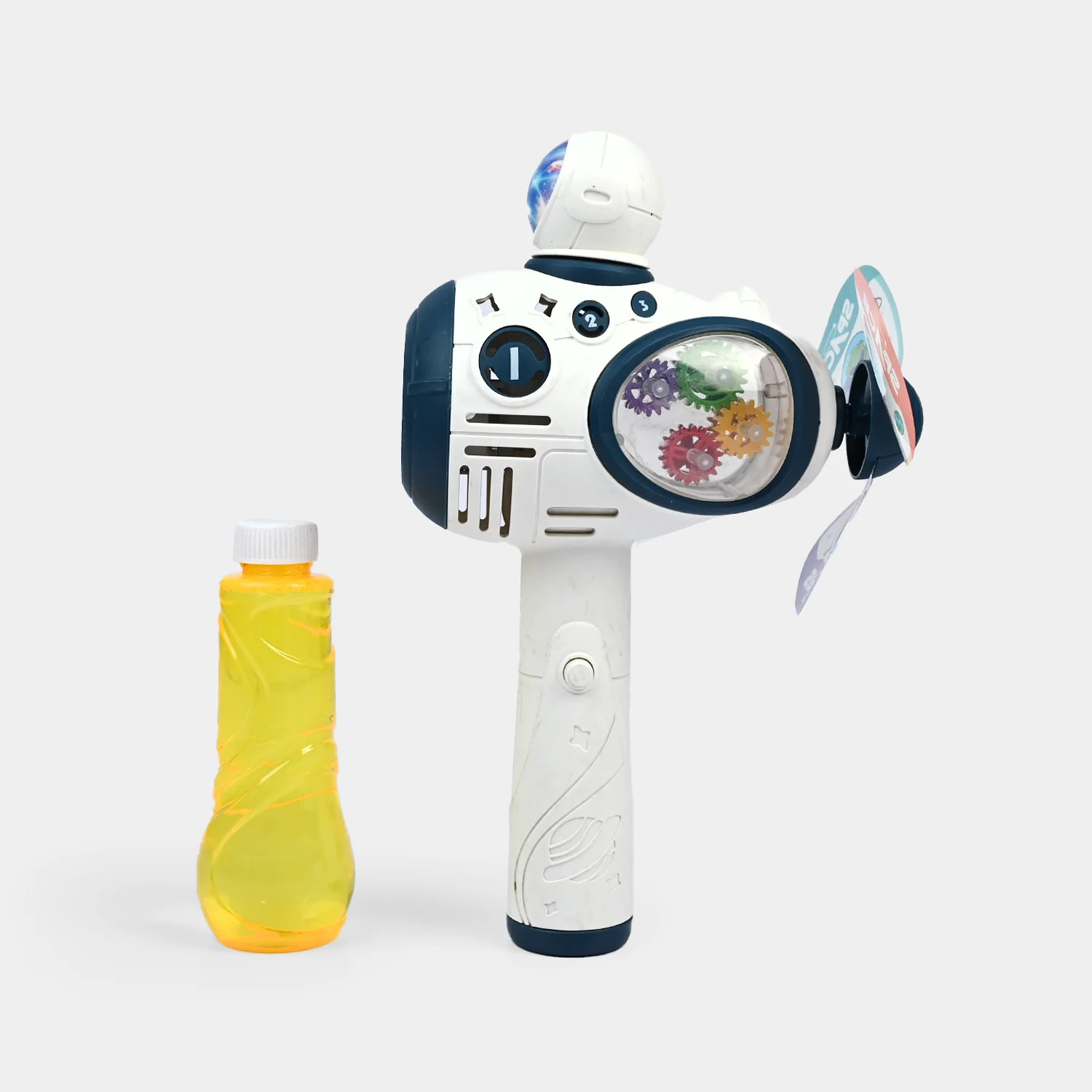 Bubble Machine Automatic Gear Sound And Light Machine Space Astronaut Toy - Image 4