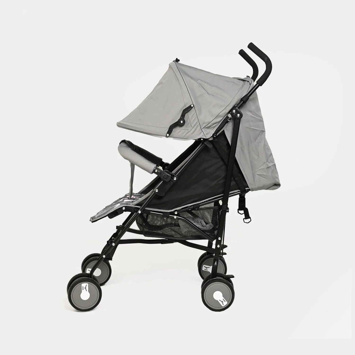 Baby Stroller Buggy (Joyous) -S107 Grey - Image 3