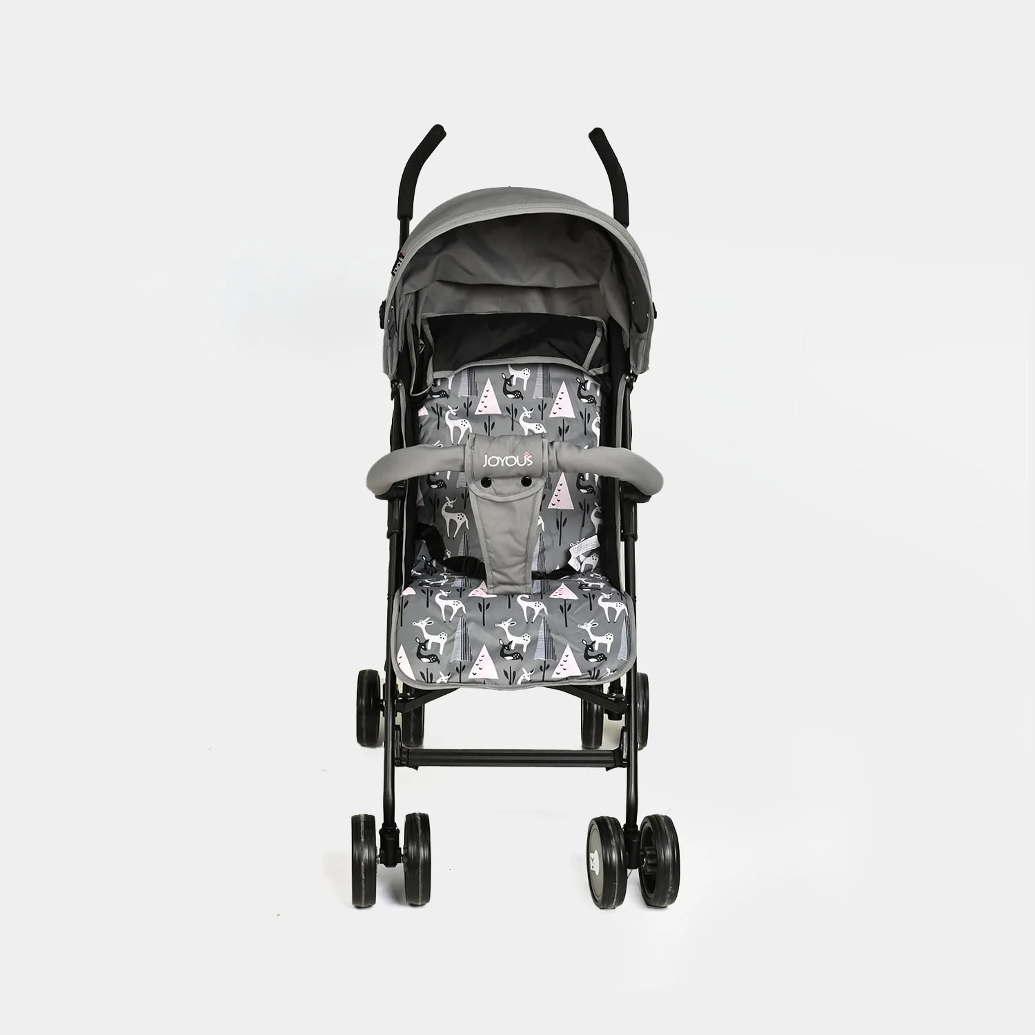 Baby Stroller Buggy (Joyous) -S107 Grey - Image 5