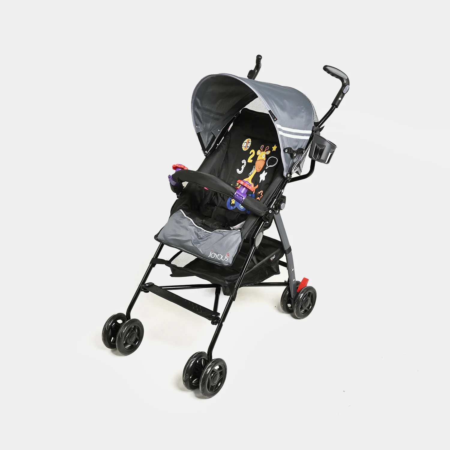 Baby Stroller Buggy (Joyous) -S306 Black - Image 2