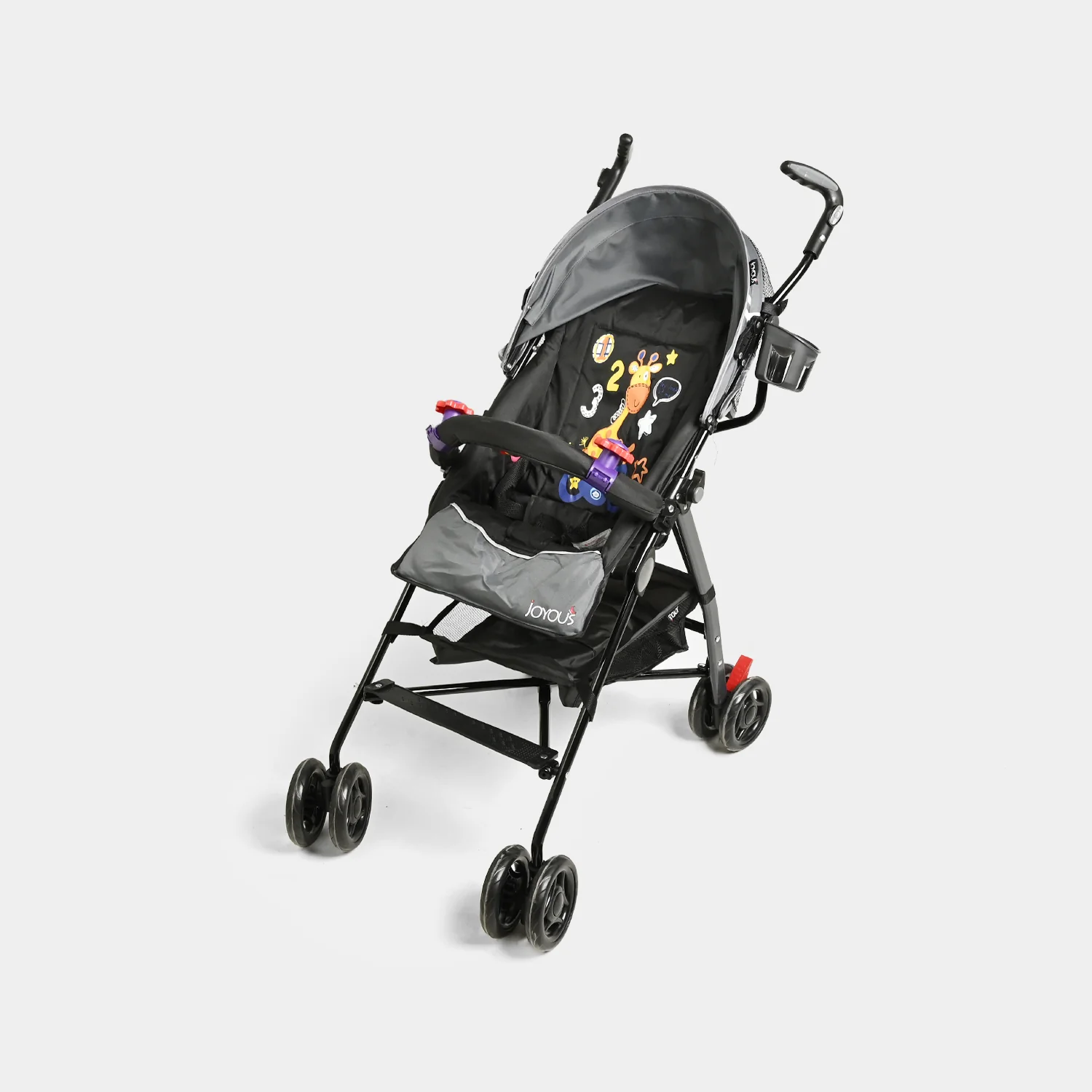 Baby Stroller Buggy (Joyous) -S306 Black - Image 3