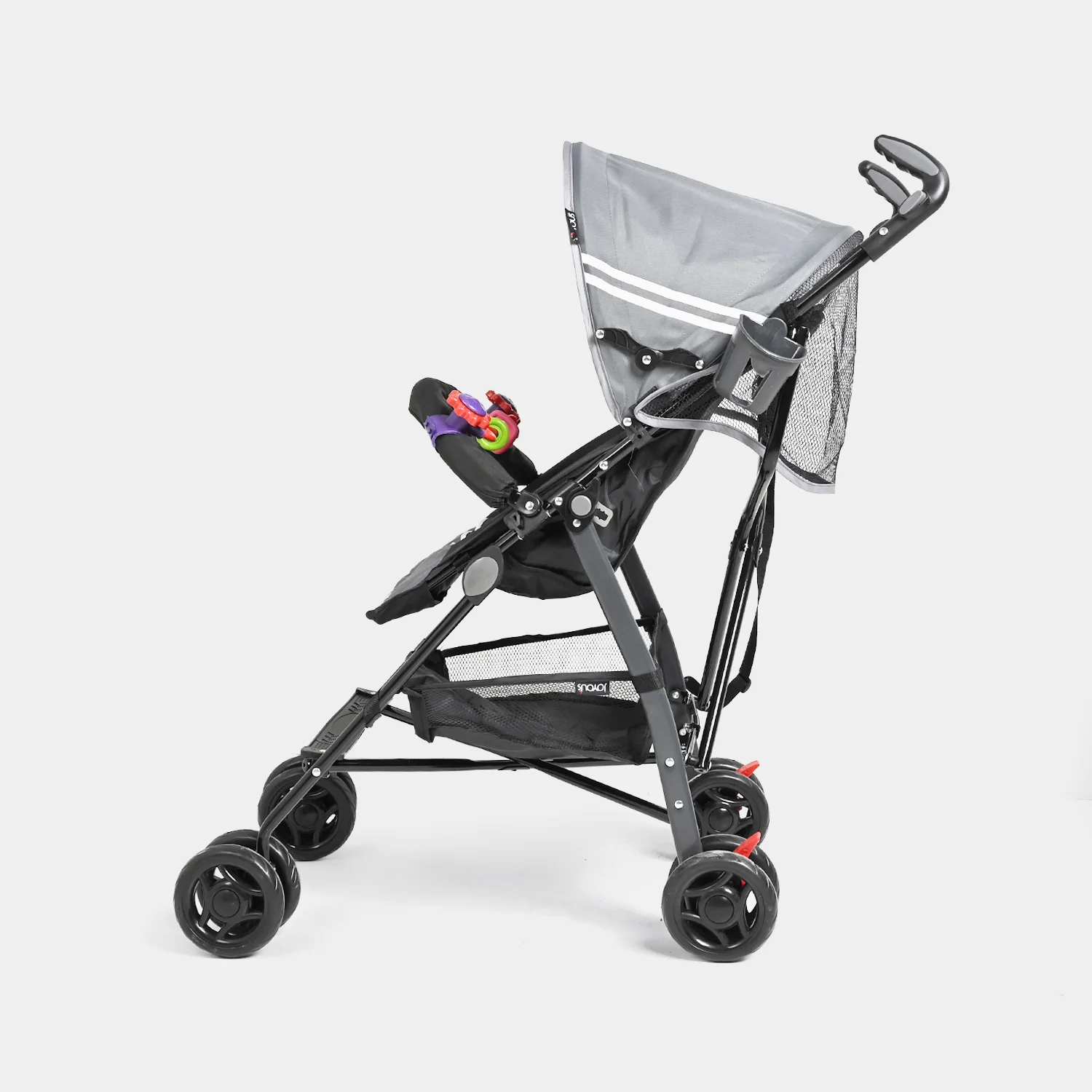 Baby Stroller Buggy (Joyous) -S306 Black - Image 4