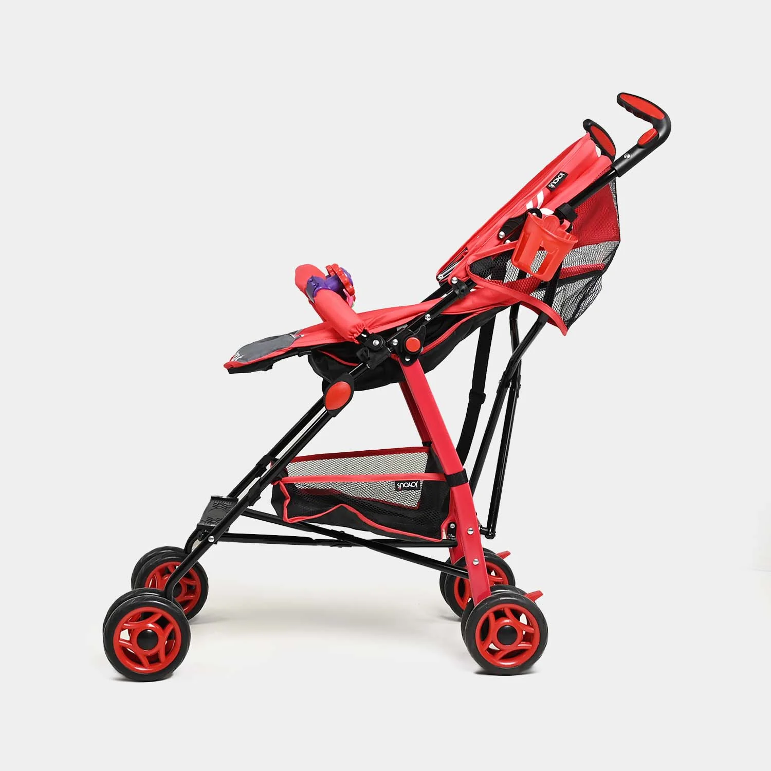 Baby Stroller Buggy (Joyous) -S306 Red - Image 3