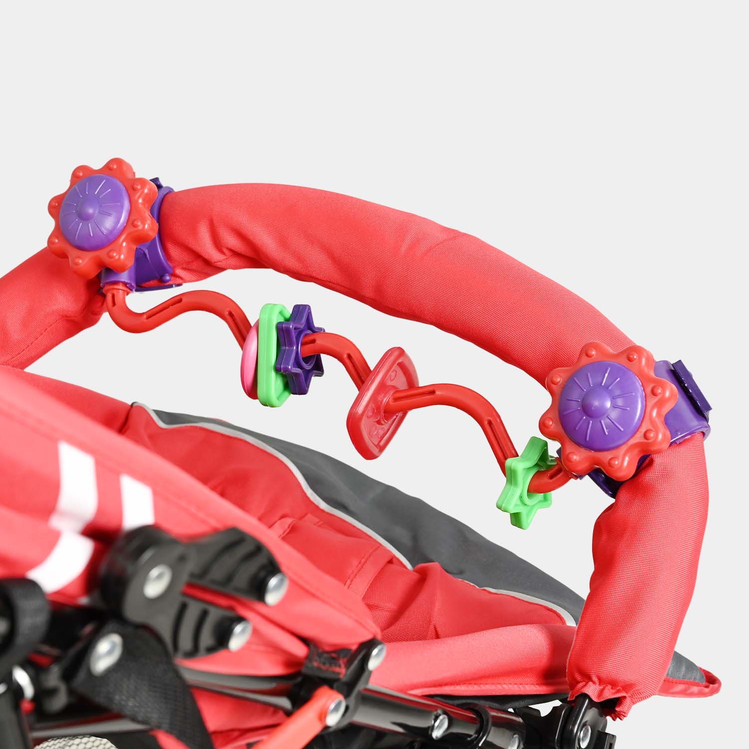 Baby Stroller Buggy (Joyous) -S306 Red - Image 5