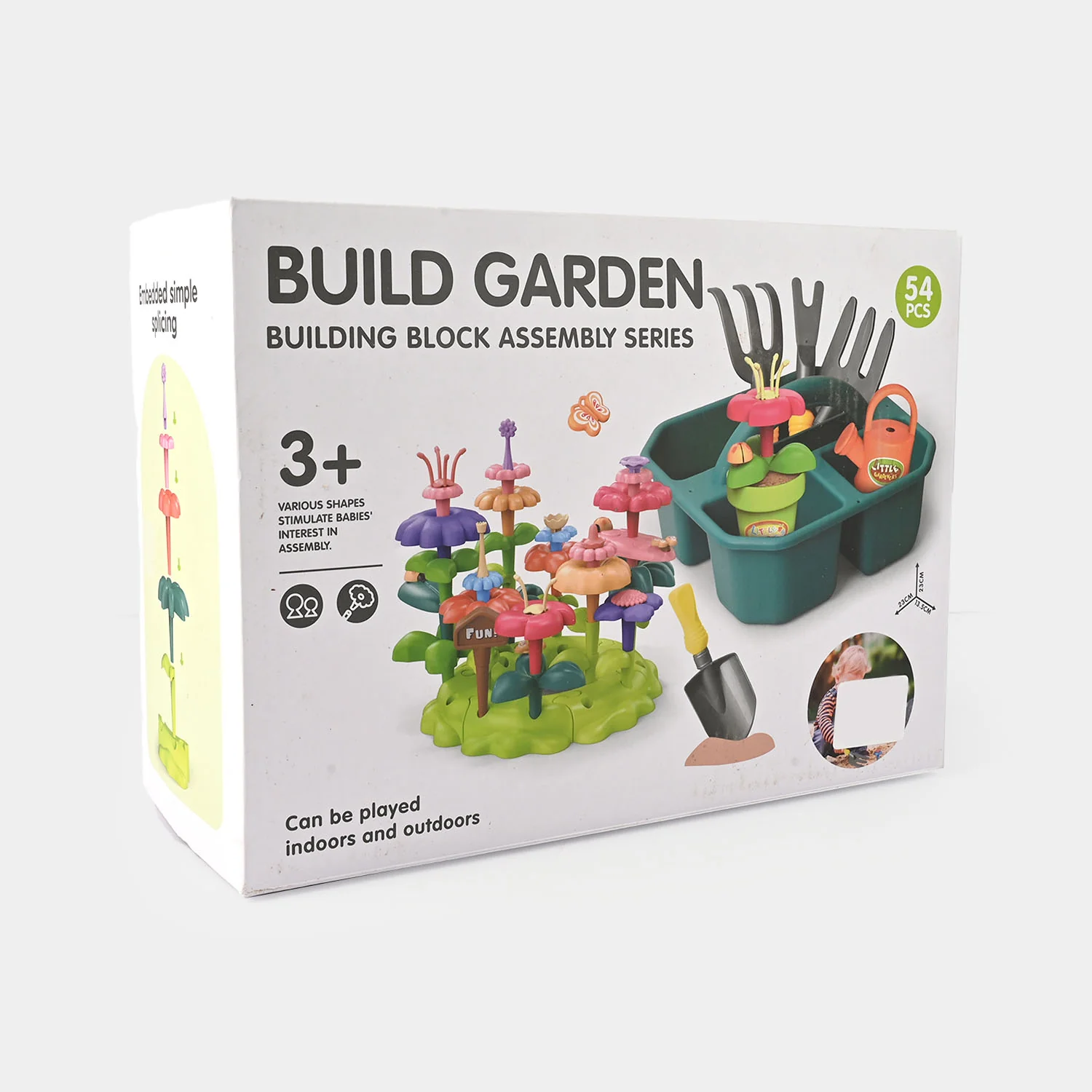 Build Garden – 54-Piece Flower Building Block Assembly Set - Image 4