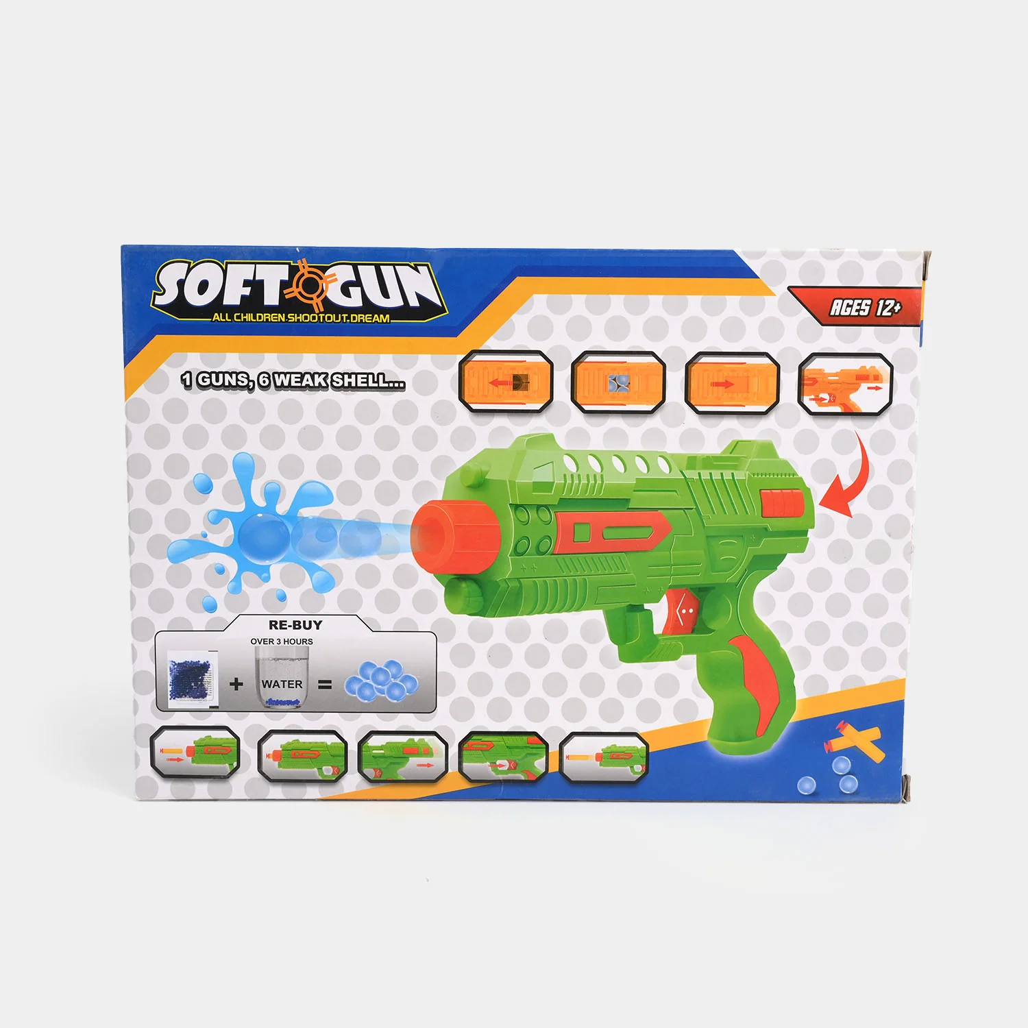 Soft Bullet Toy Gun with Foam Darts - Image 8