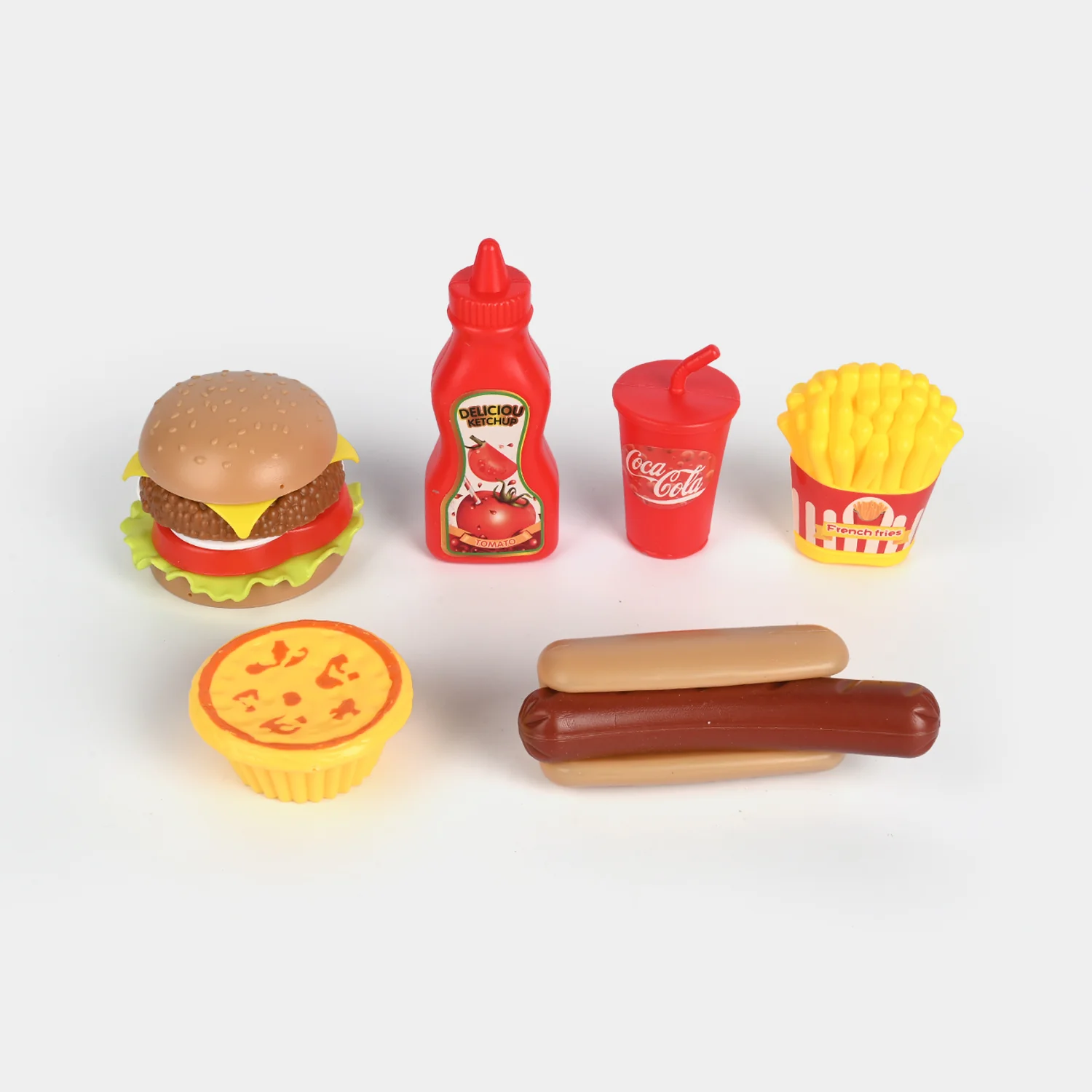Miniature Fast Food Play Set for Kids - Image 2