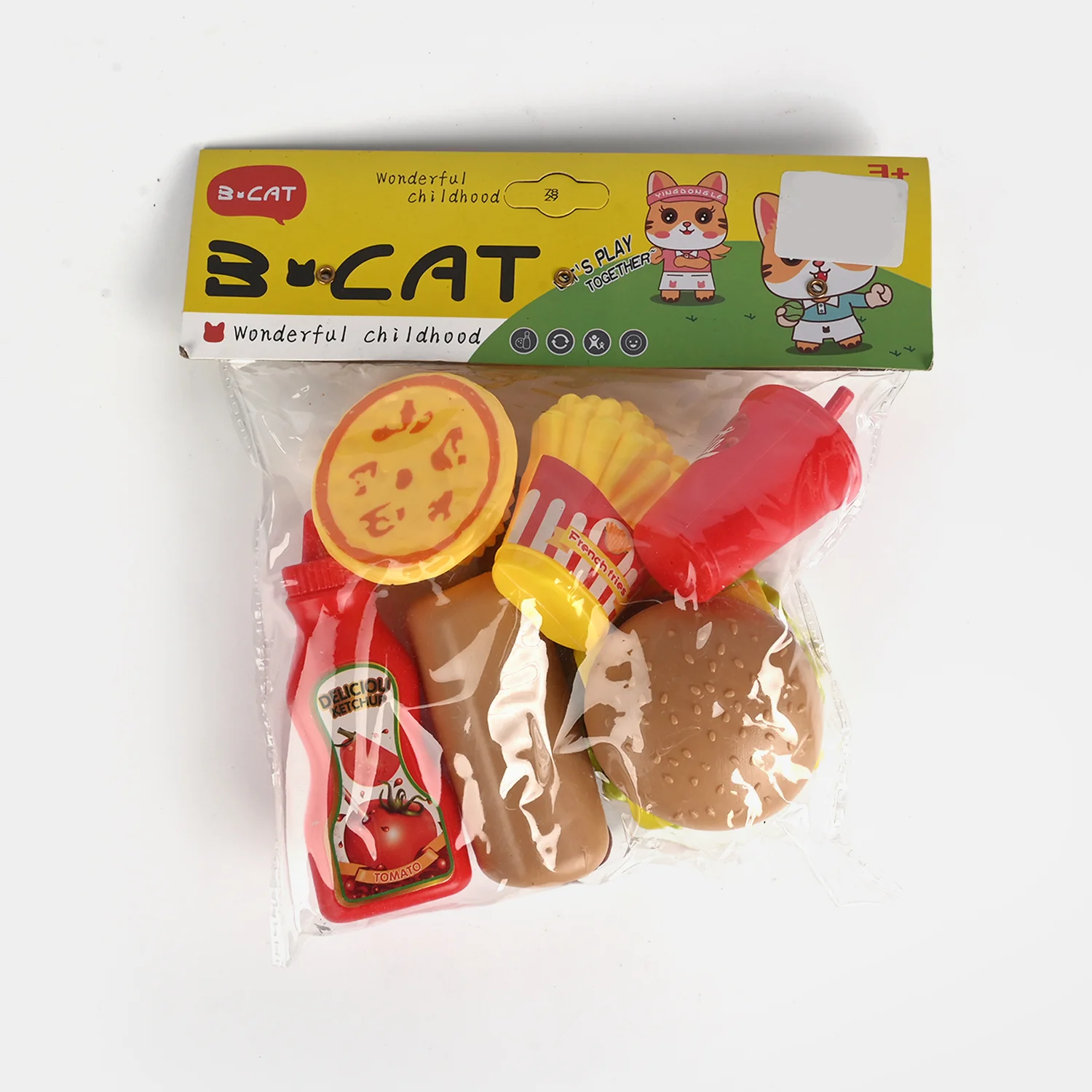 Miniature Fast Food Play Set for Kids - Image 3