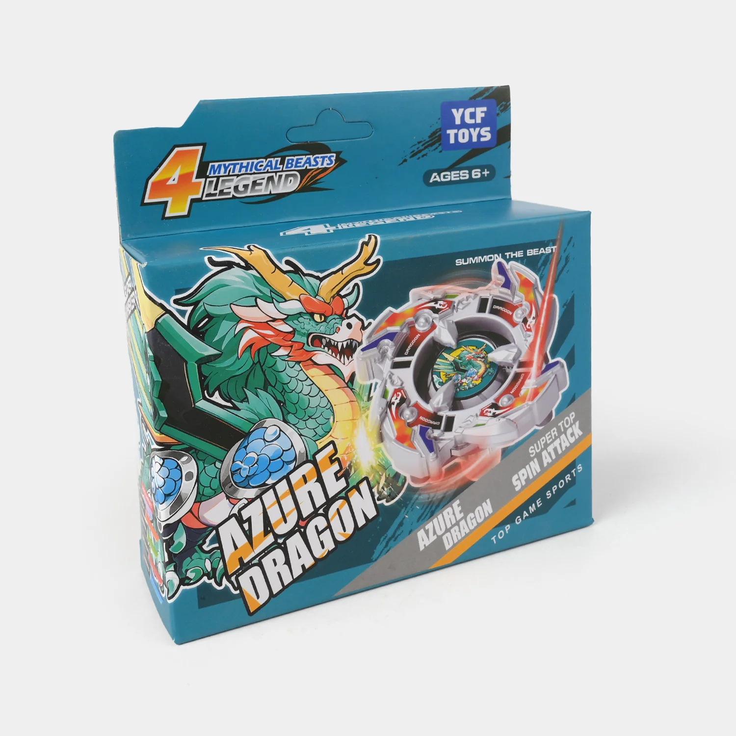 Burst Alloy Gyro With Launcher For Kids - Image 3