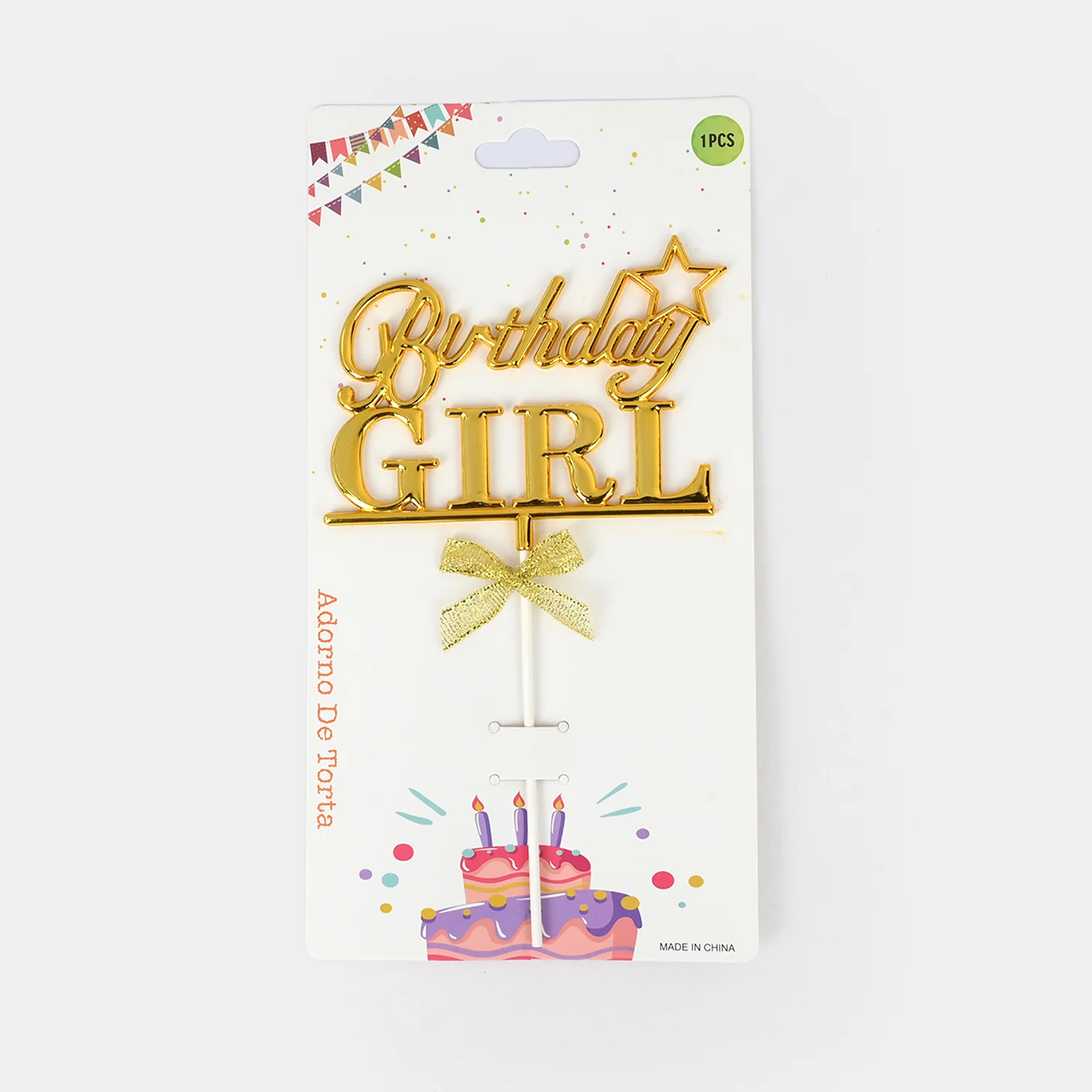 Birthday Girl Cake Topper - Image 3