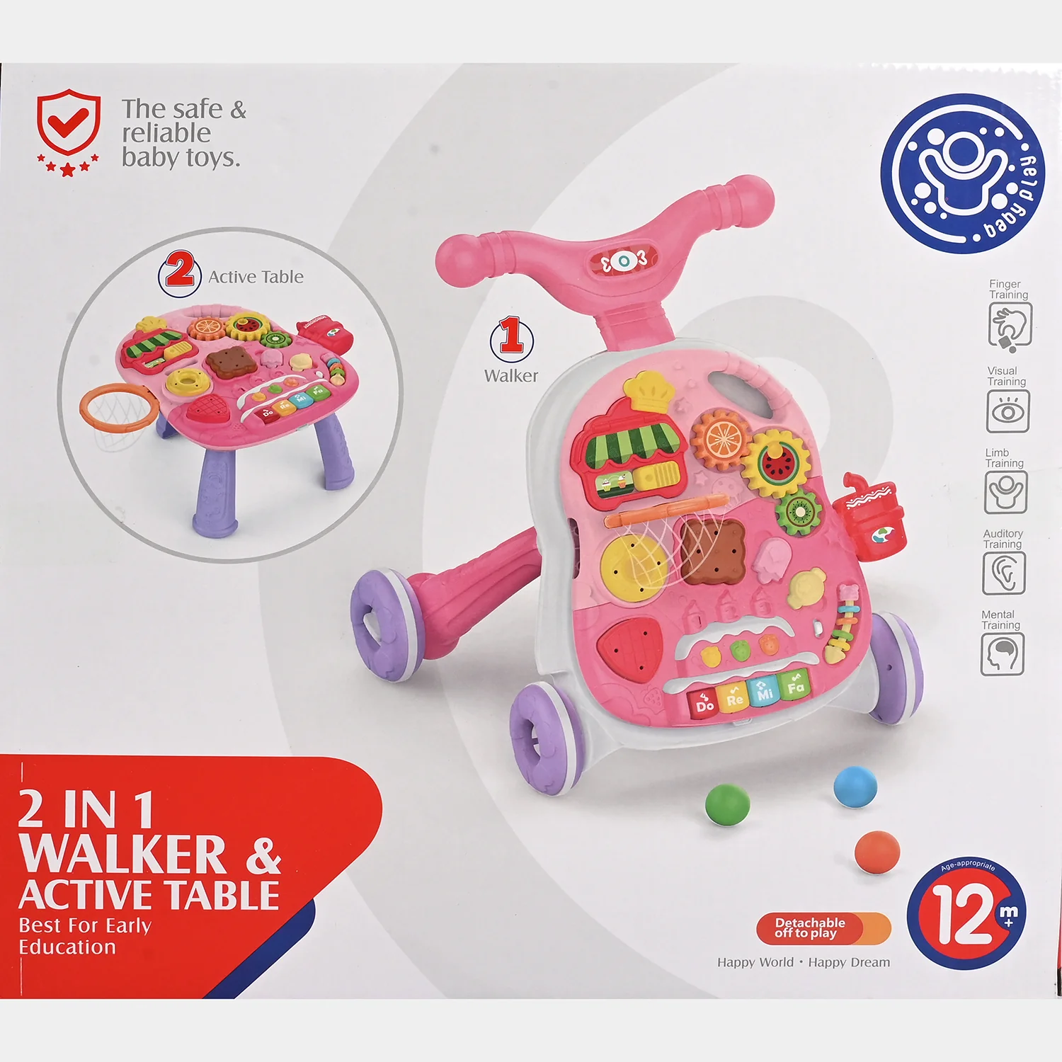 2IN1 Walker & Activity Table - Image 4