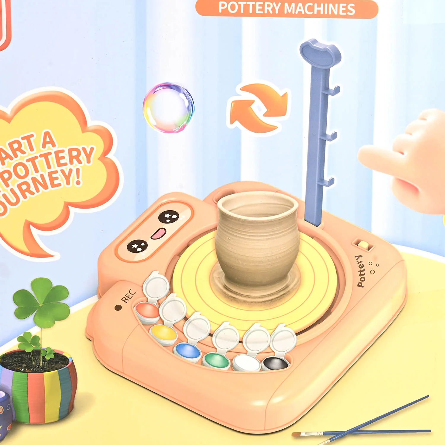 DIY Pottery Machine Creative Educational Series - Image 2