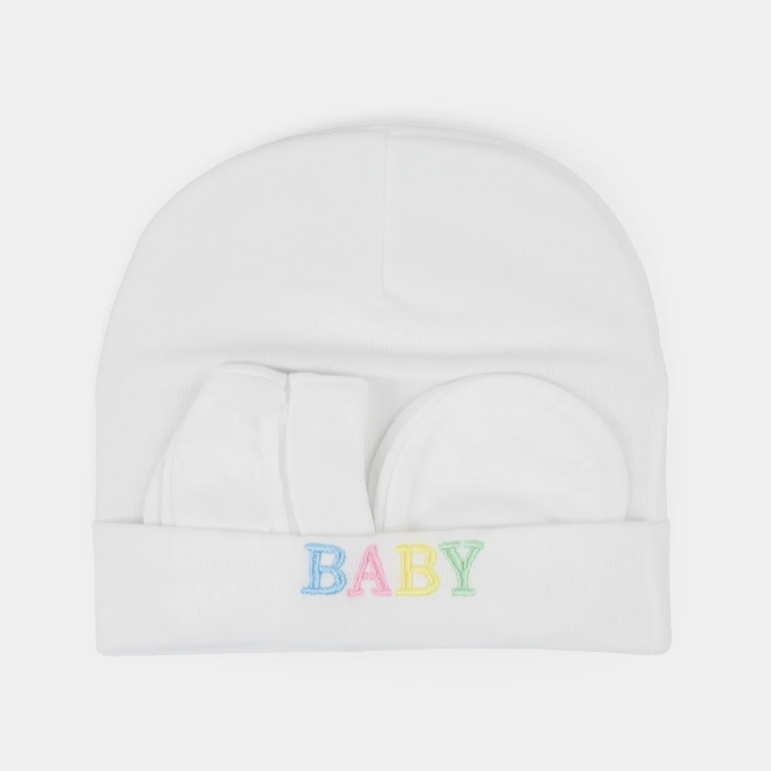 Baby Cap+Mitten+Socks Set - Image 3