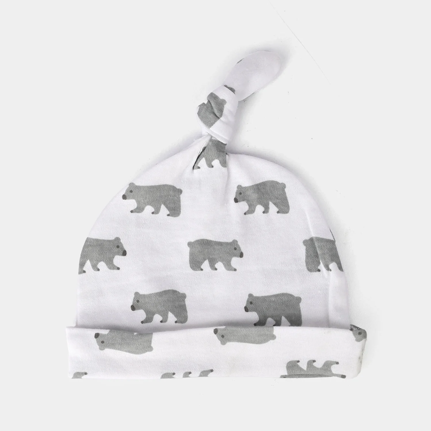 Knotted Baby Cap/Hat | 3PCs - Image 2