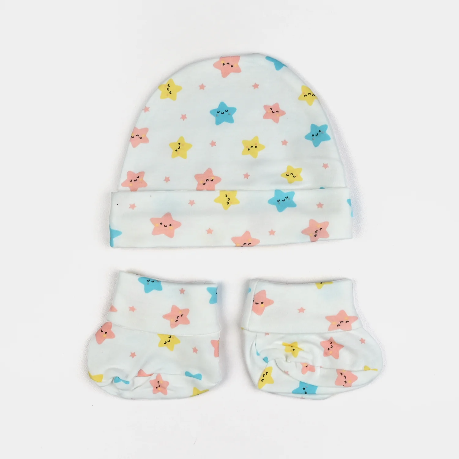 Baby Socks & Cap Bib Set | 4PCs - Image 4