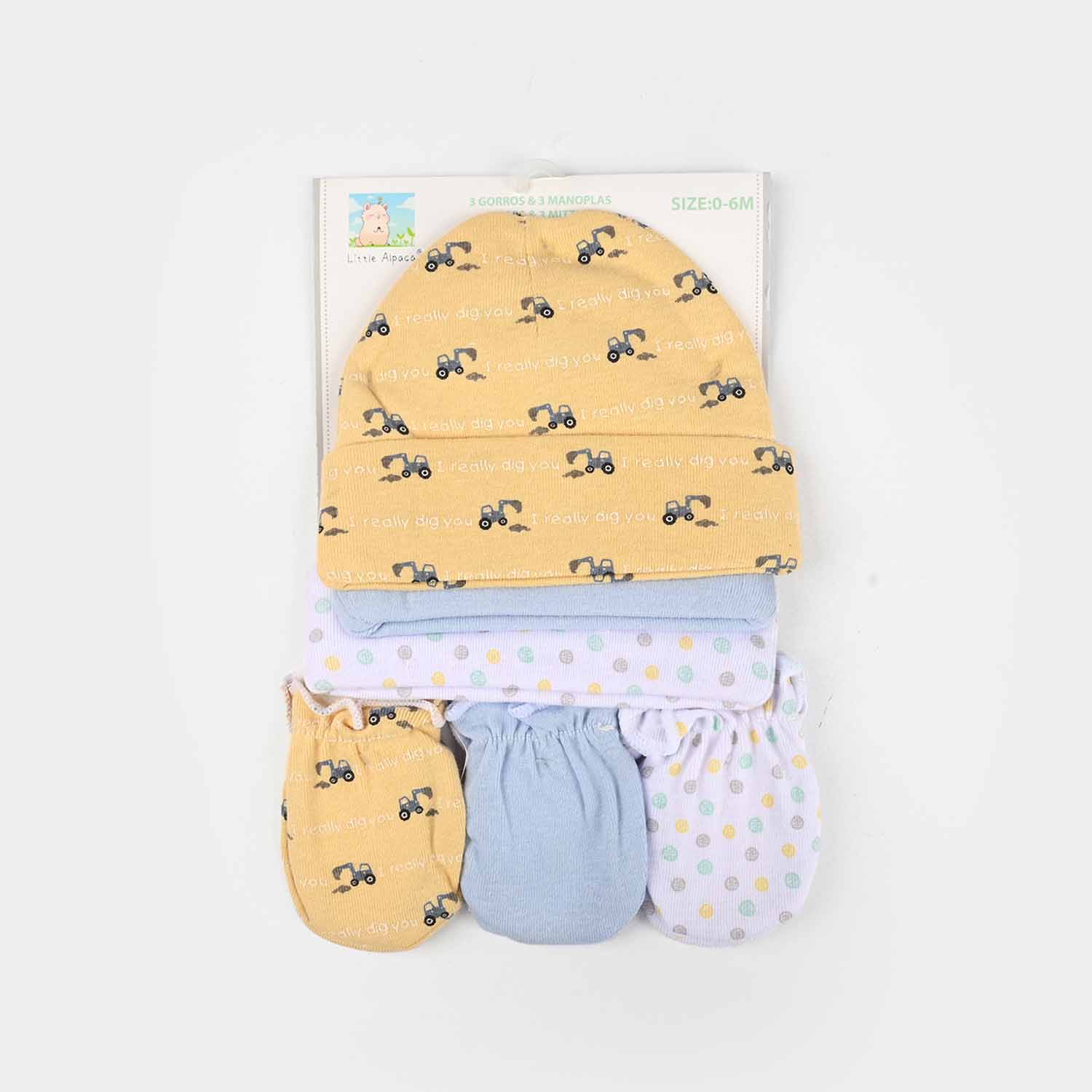 Cap & Mittens Set - Image 3