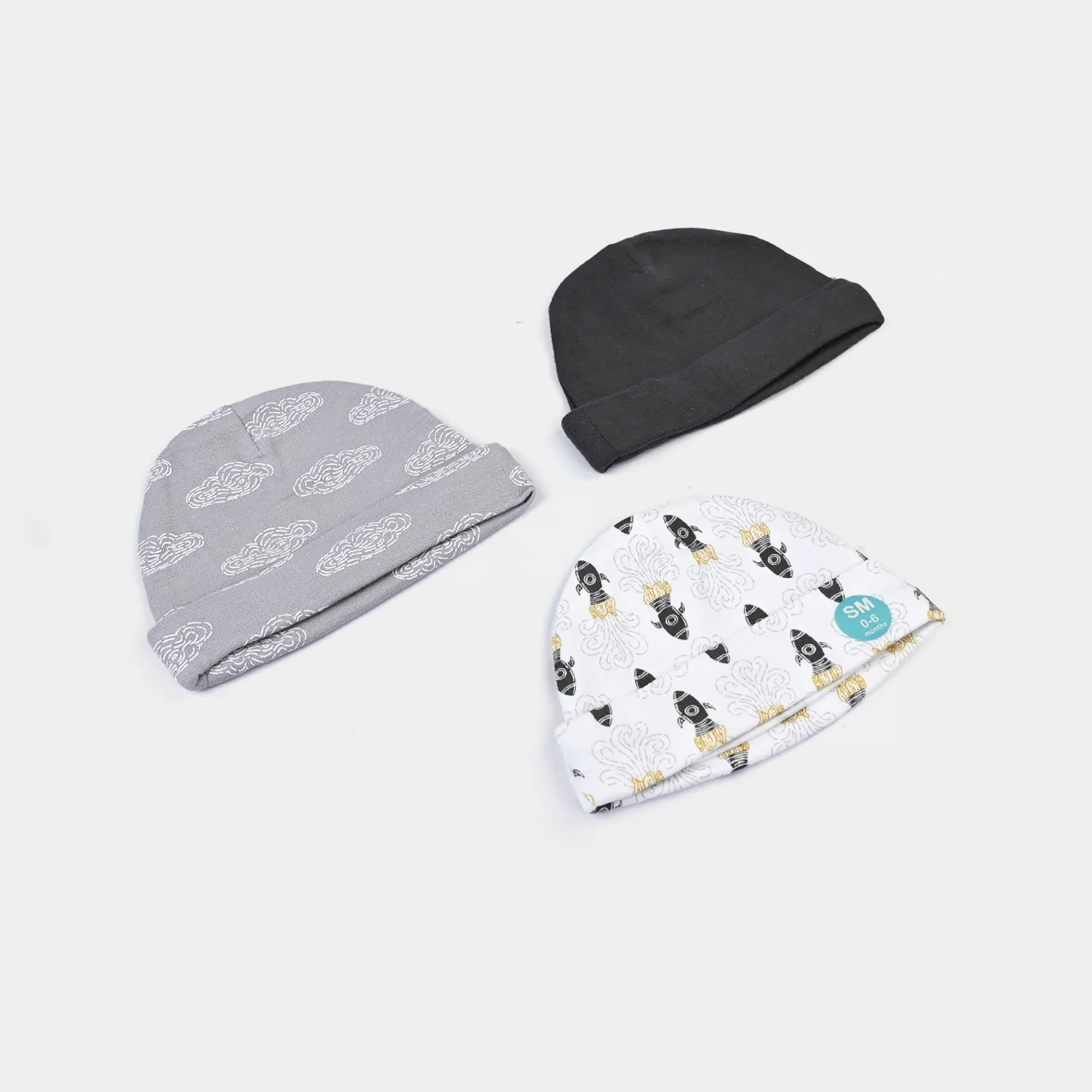 Baby Cap/Hat Pack Of 3 - Image 2