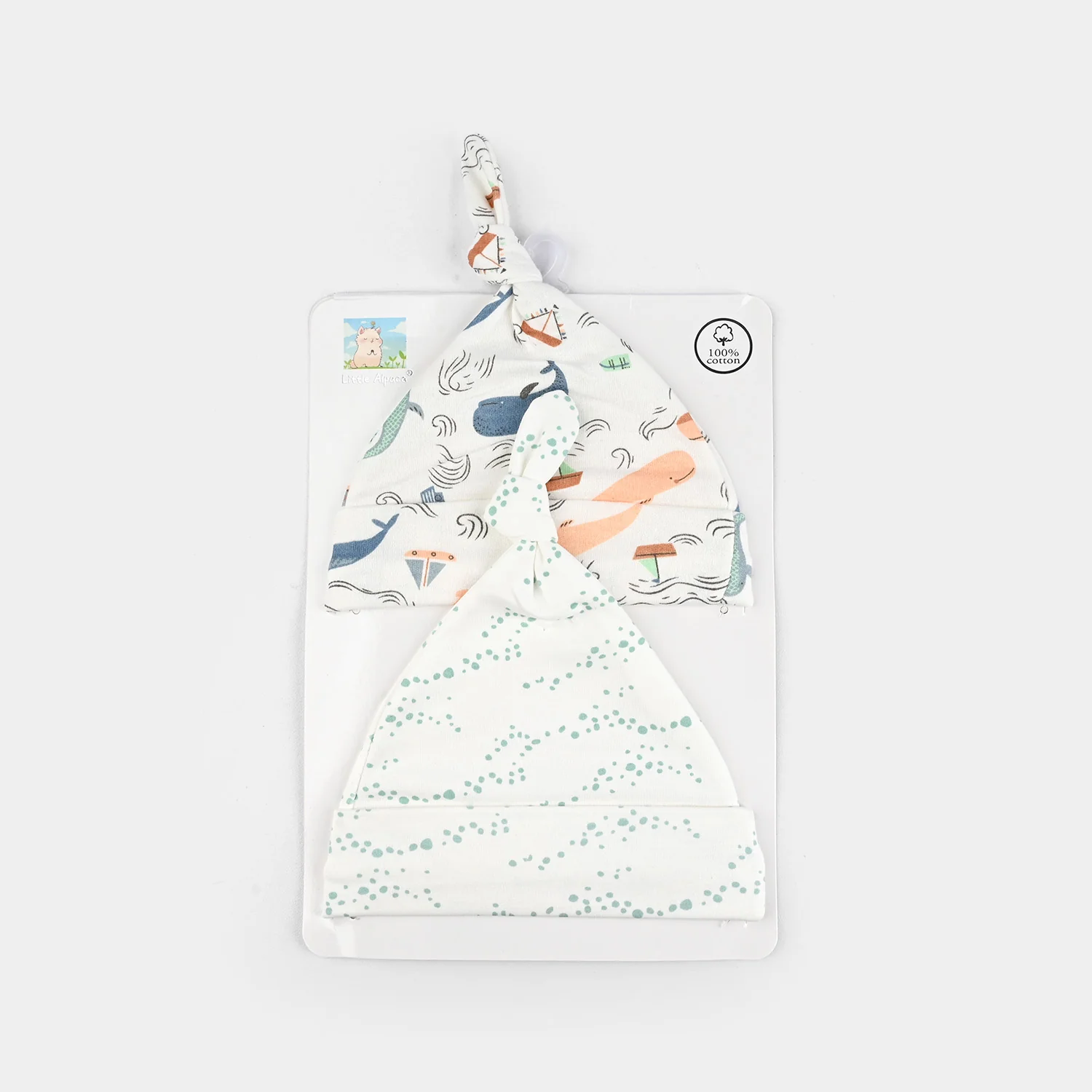 Baby Cap/Hat Knot Pack Of 2 - Image 3