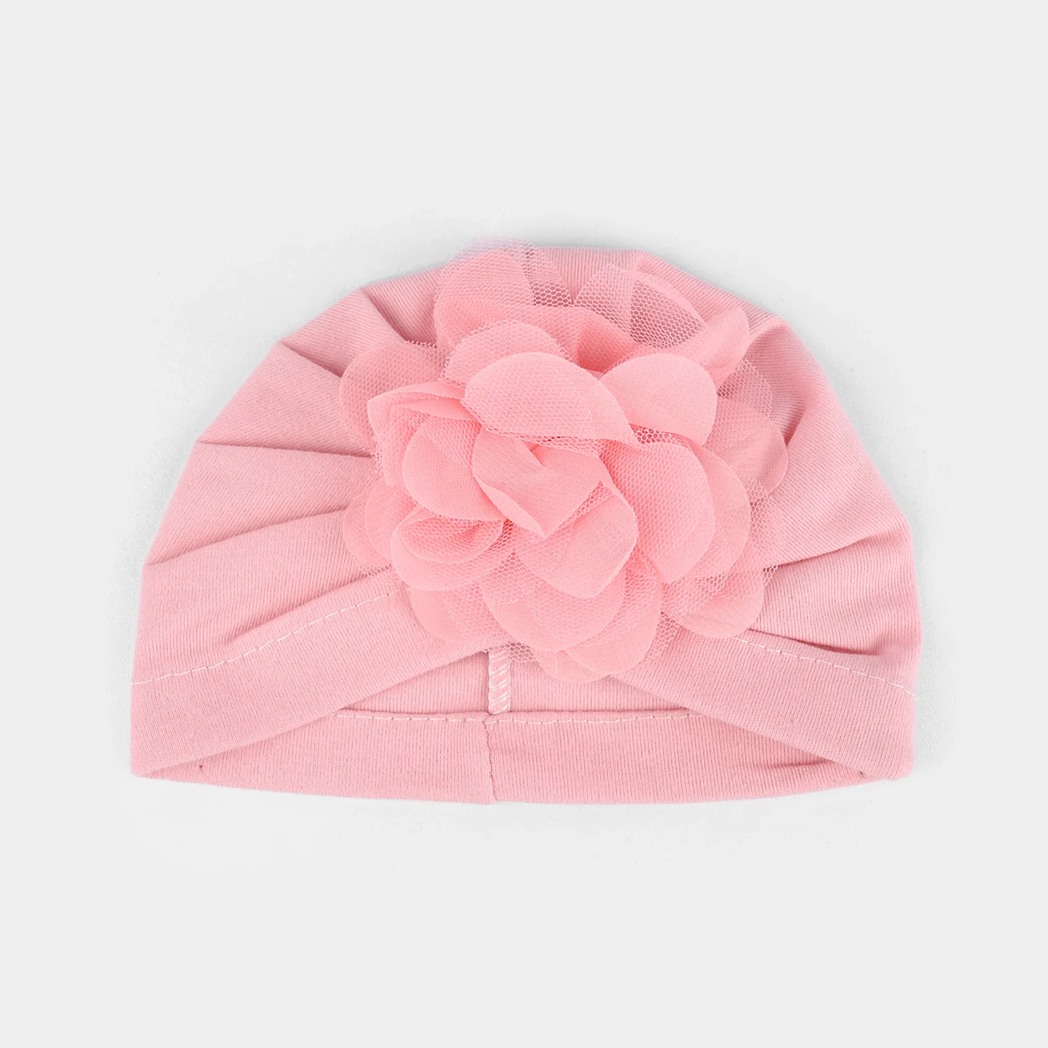 Baby Cap/Hat Flower & Bow Pack Of 2 - Image 2
