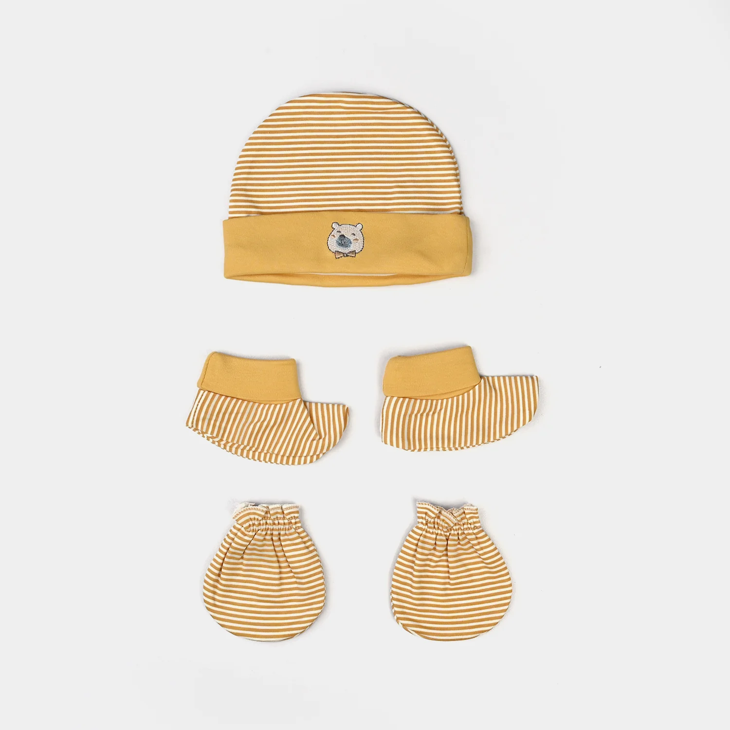Baby Cap/Hat Mittens & Socks Set | 0M+