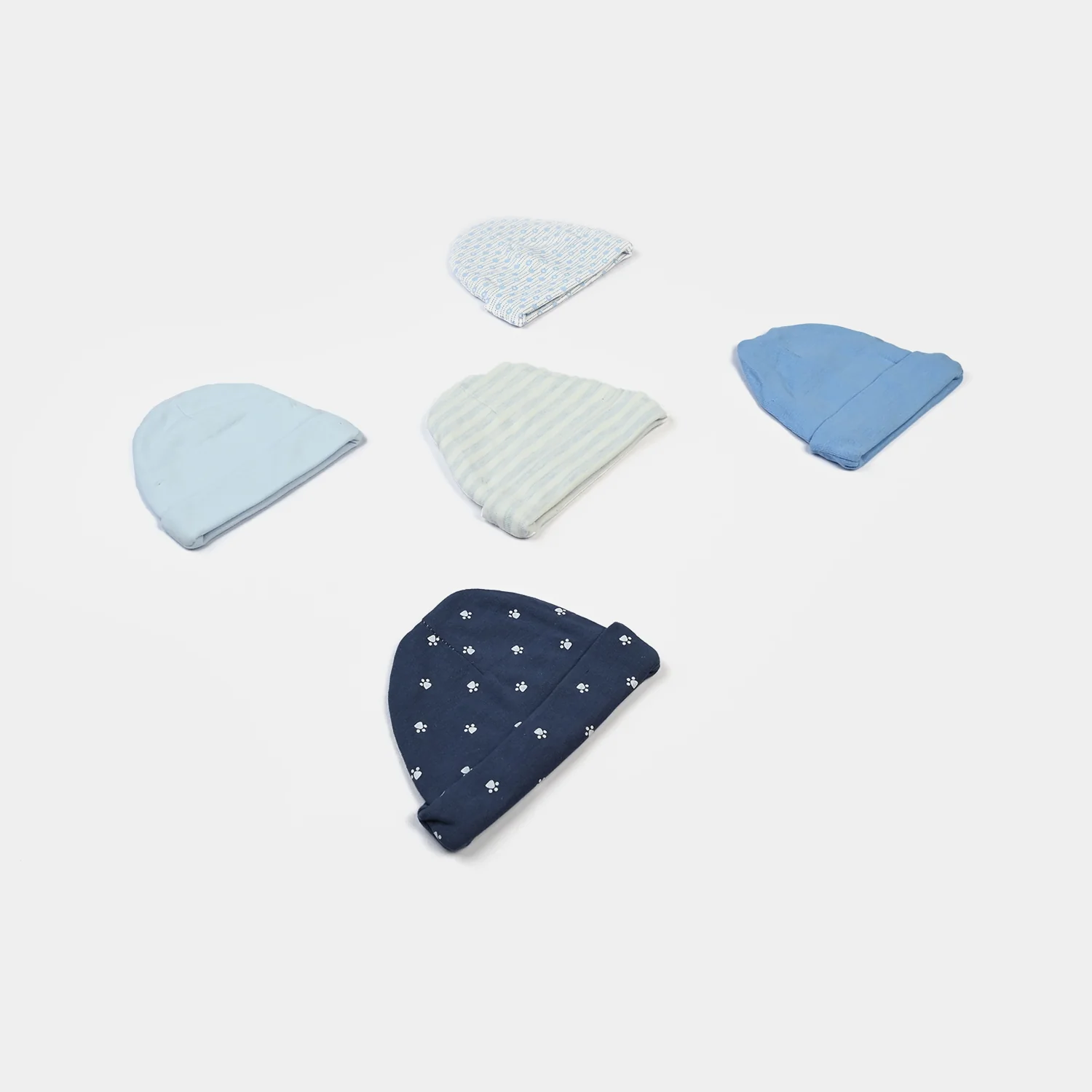 Infant Cap/Hat Set 5Pcs - Image 3