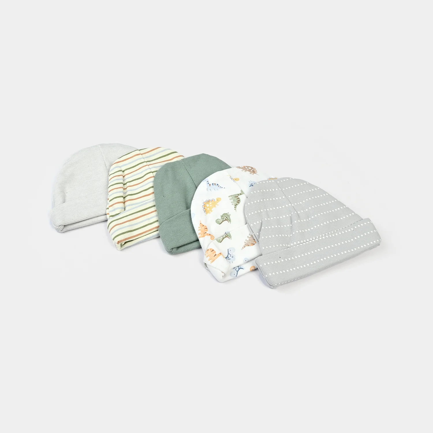 Infant Cap/Hat Set 5Pcs - Image 2