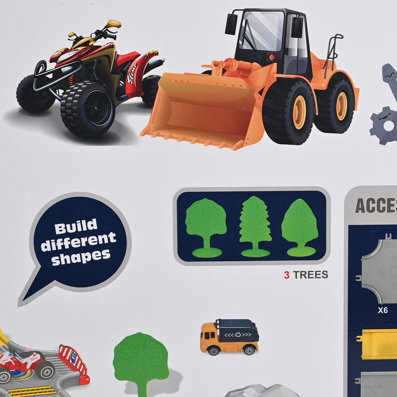 Car Parking Track Set for Kids - Image 2