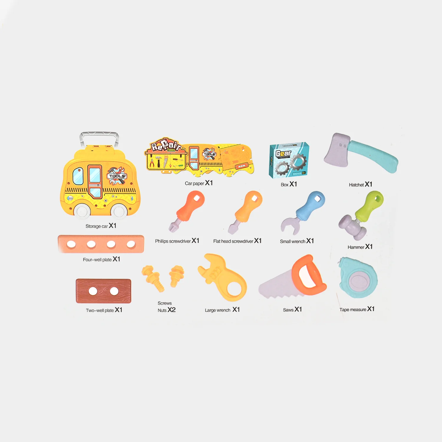 Car Repair Tools Series for Kids - Image 2