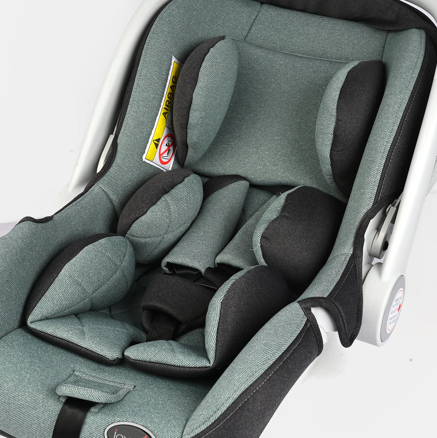 Baby Carry Cot (Joyous) 247 Green - Image 4