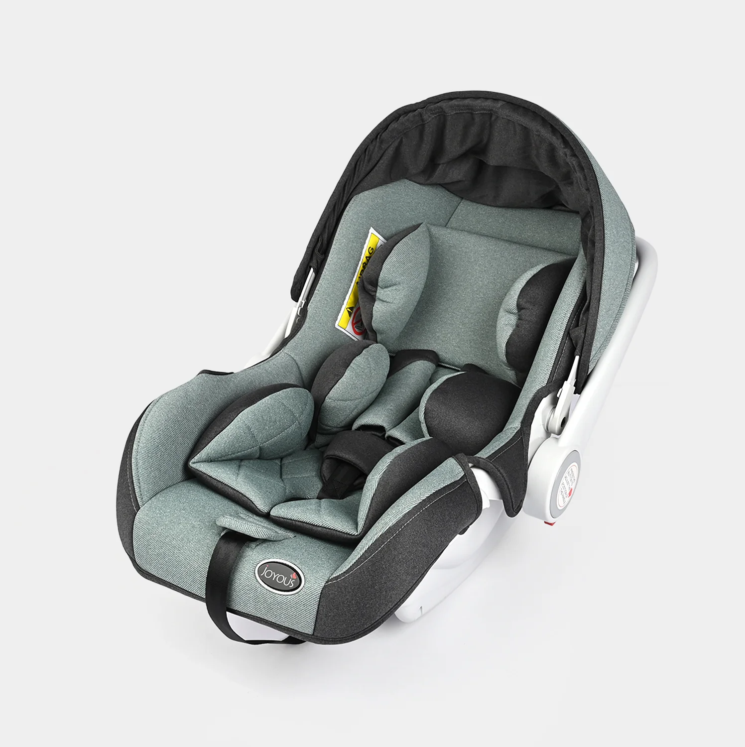 Baby Carry Cot (Joyous) 247 Green - Image 9