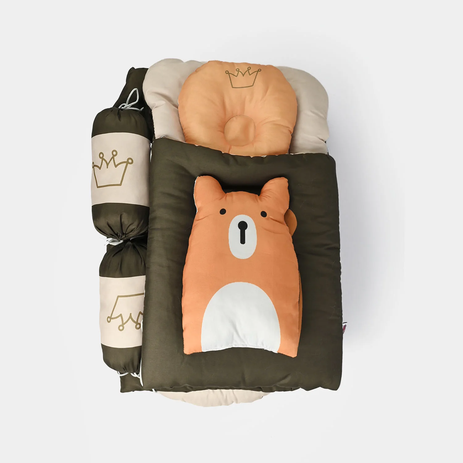 Baby Carry Nest/Bedding Set | 9PCs - Image 2