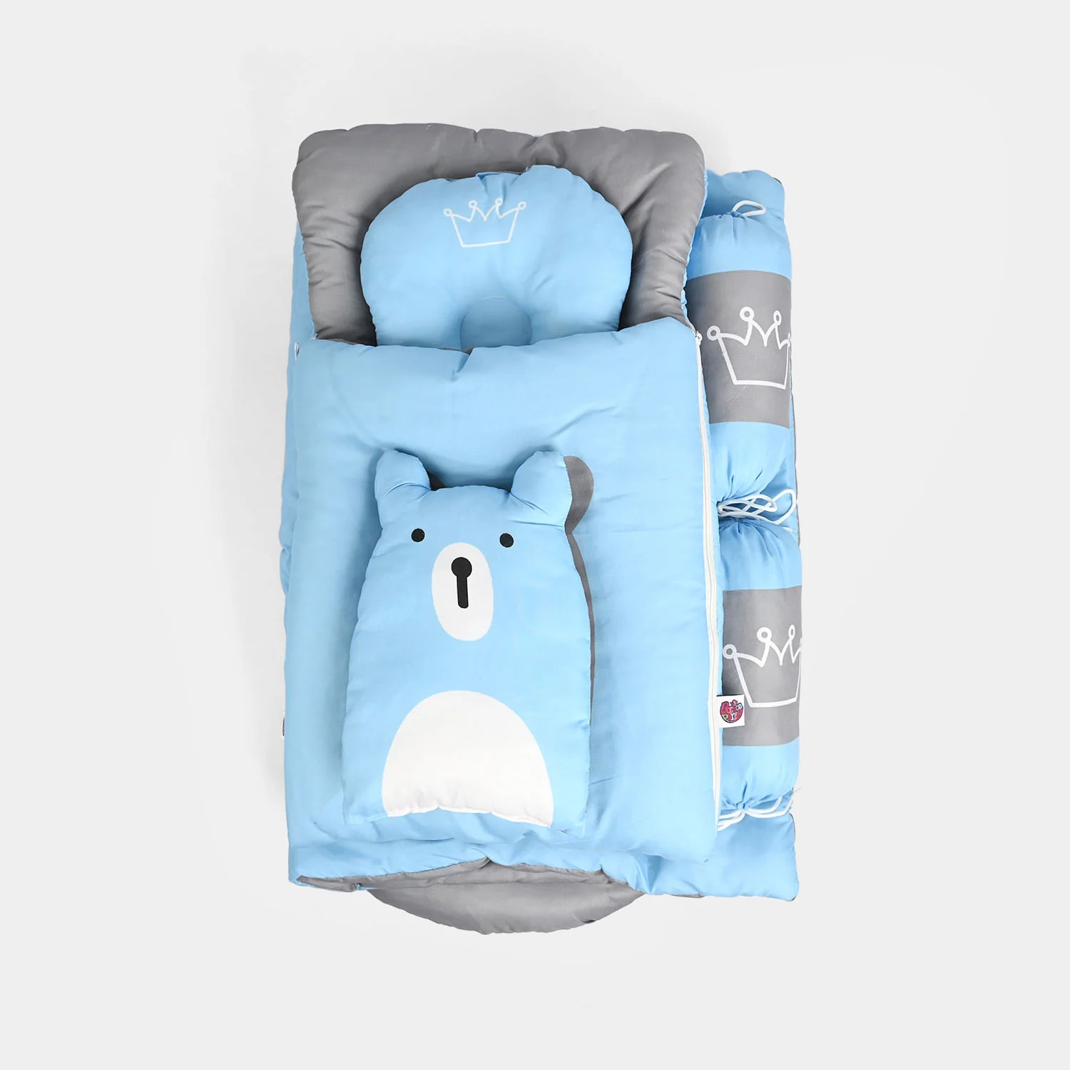 Baby Carry Nest/Bedding Set | 9PCs - Image 3