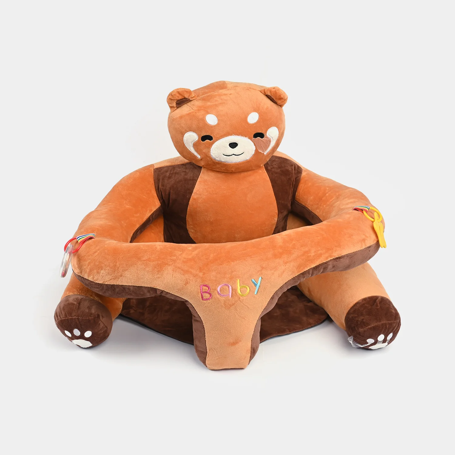 Cartoon Baby Floor Seat/Support Sofa Seat - 6M+ | 1467-Brown