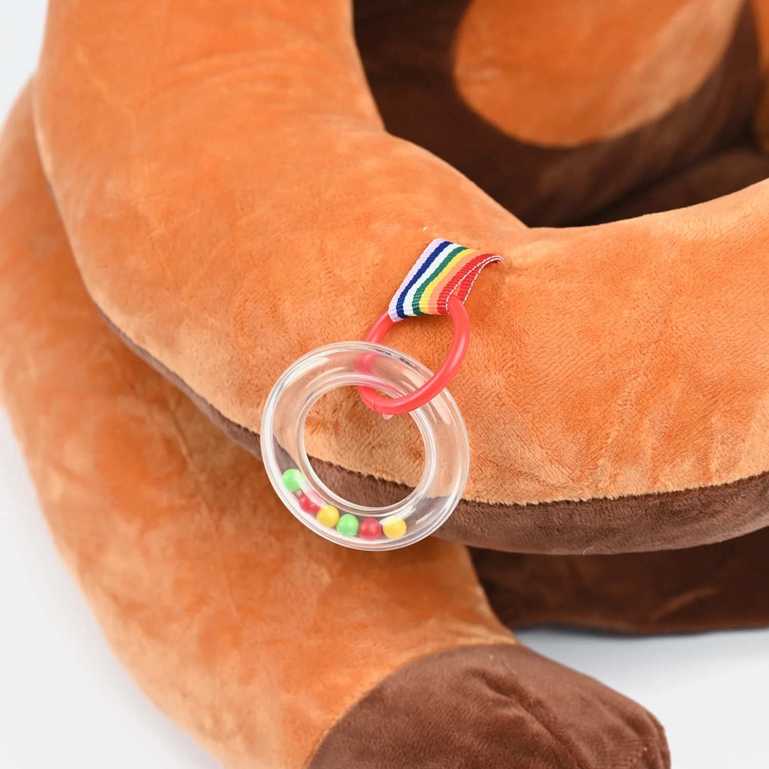 Cartoon Baby Floor Seat/Support Sofa Seat - 6M+ | 1467-Brown - Image 4