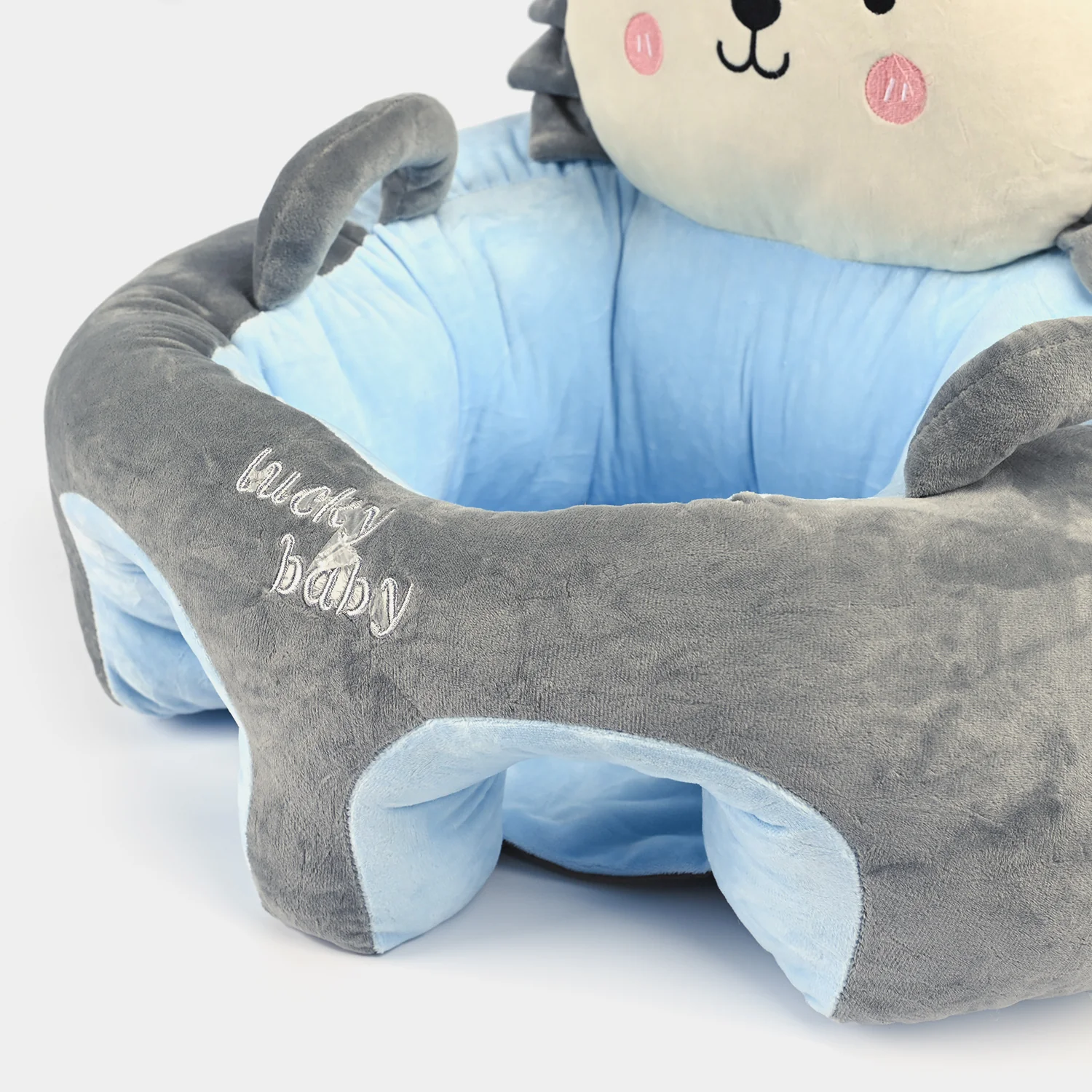 Cartoon Baby Floor Seat/Support Sofa Seat - 6M+ | 1468-Blue - Image 3