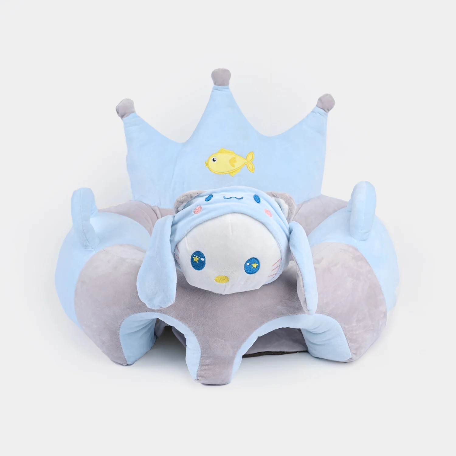 Baby Crown Floor Seat/Support Sofa Seat 6M+ | 952-Blue